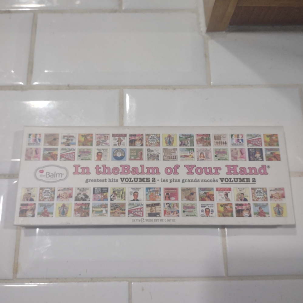 🍌 NWT theBalm In theBalm of Your Hand Volume 2 Palette Makeup White Multi Color